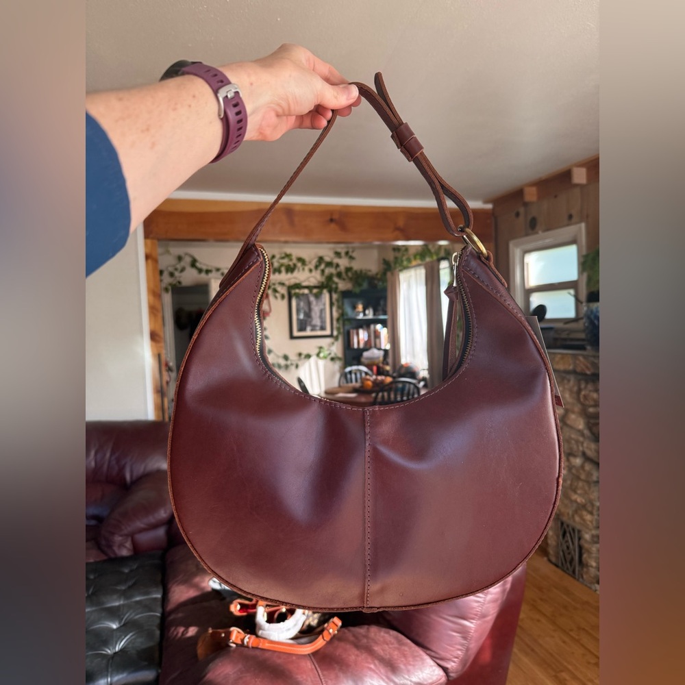 Portland Leather Goods Cognac large Nora